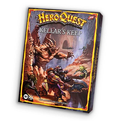 HeroQuest - Kellars Keep - Engelsk Udgave